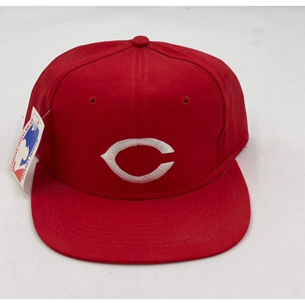 Vintage Cincinnati Reds Hat Snapback With Tag TEI Official Major League Baseball